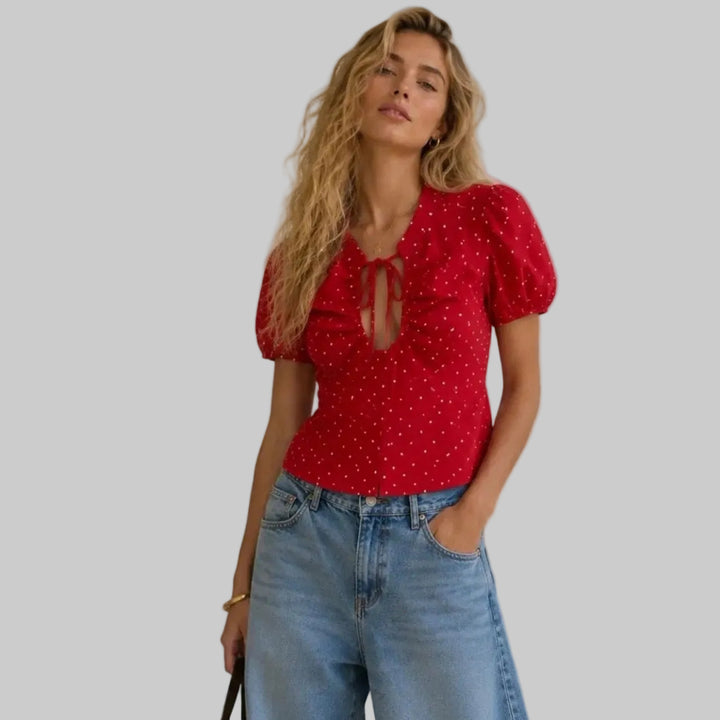 Garconne Poppy Top - clever alice