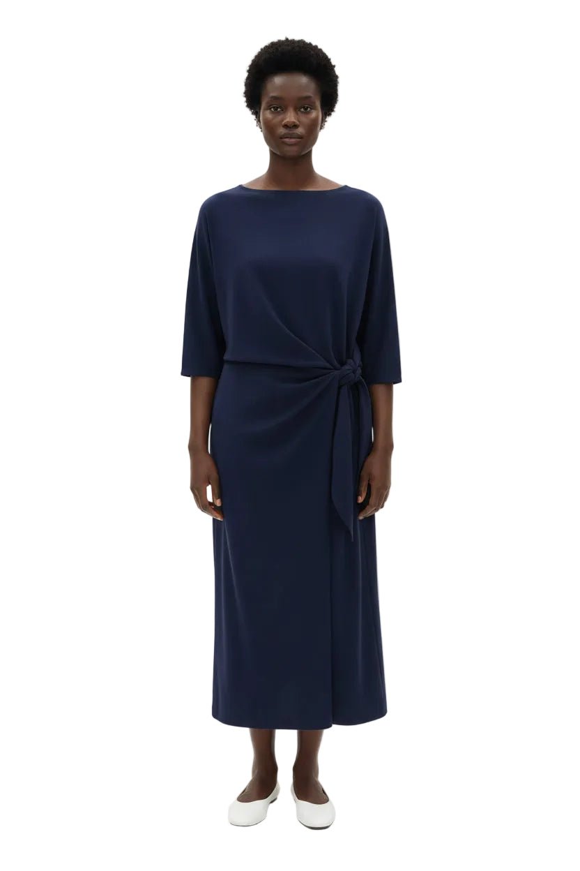 Garconne Side Tie Dress - clever alice