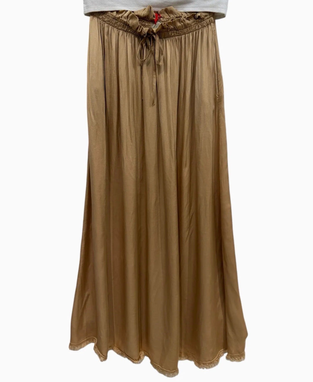 Garconne Silk Maxi Skirt - clever alice