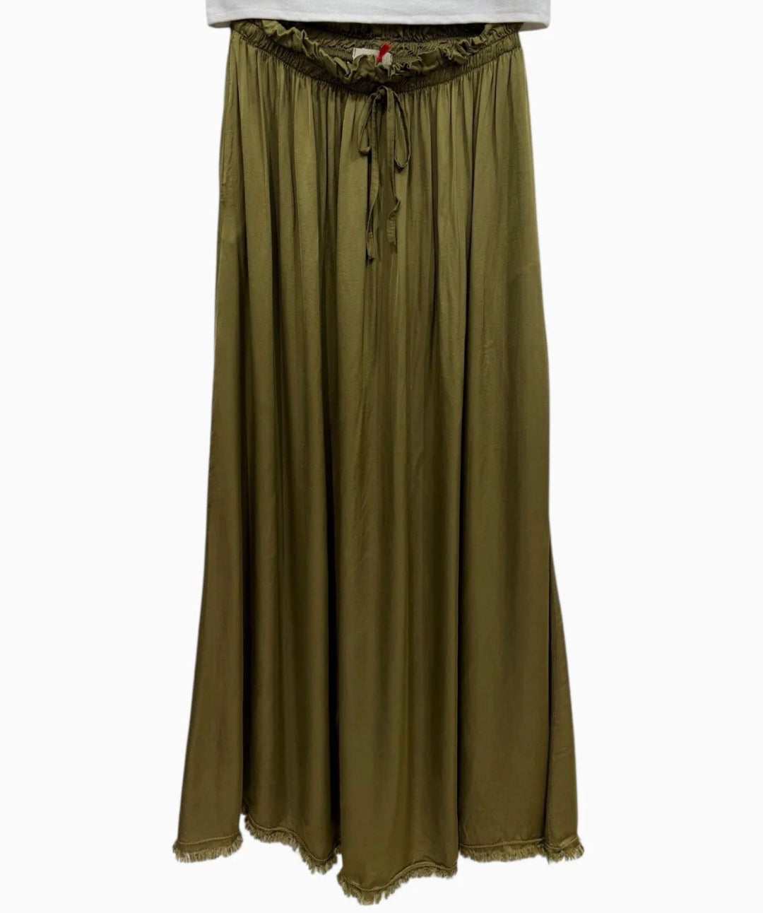 Garconne Silk Maxi Skirt - clever alice