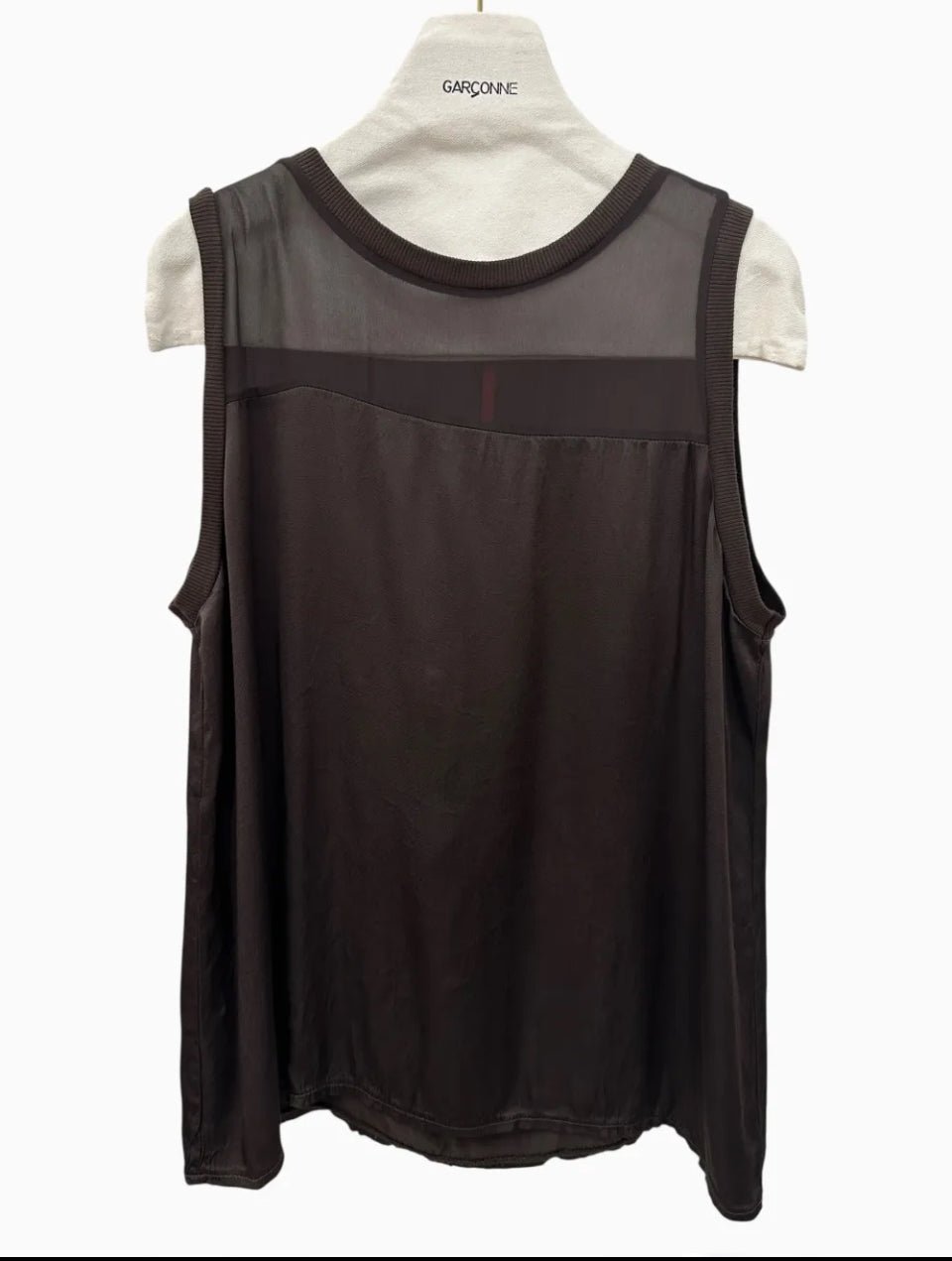 Garconne Silk Tank - clever alice