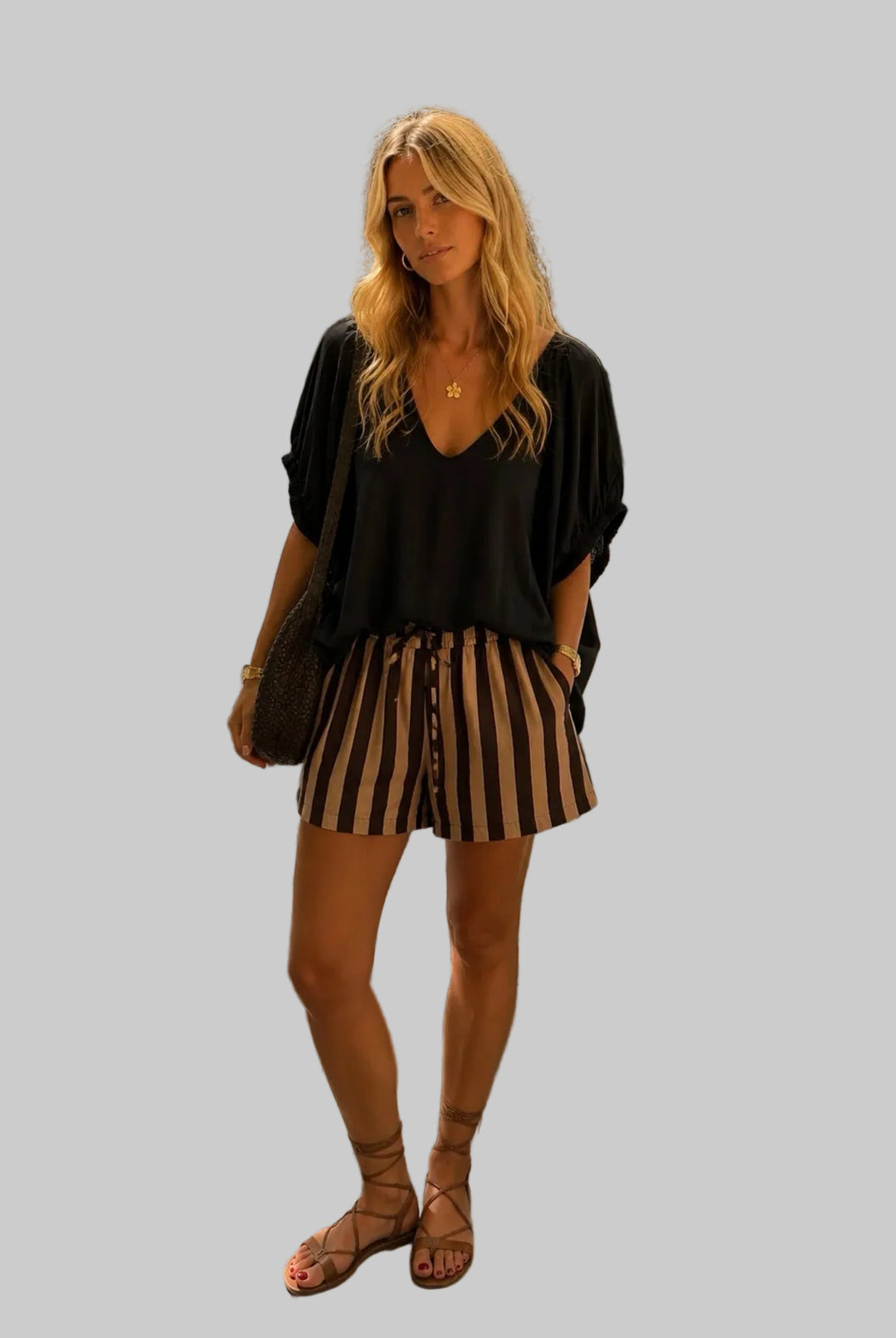 Garconne Stripe Shorts - clever alice