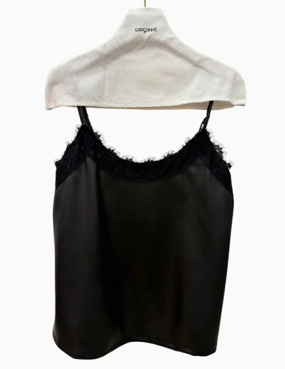 Garconne Vegan Leather Cami - clever alice