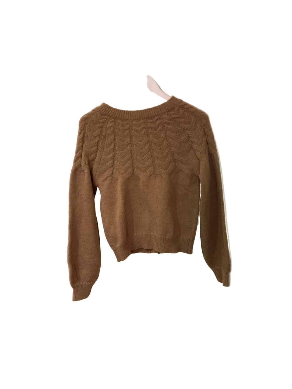 Heartloom brown cardigan - clever alice