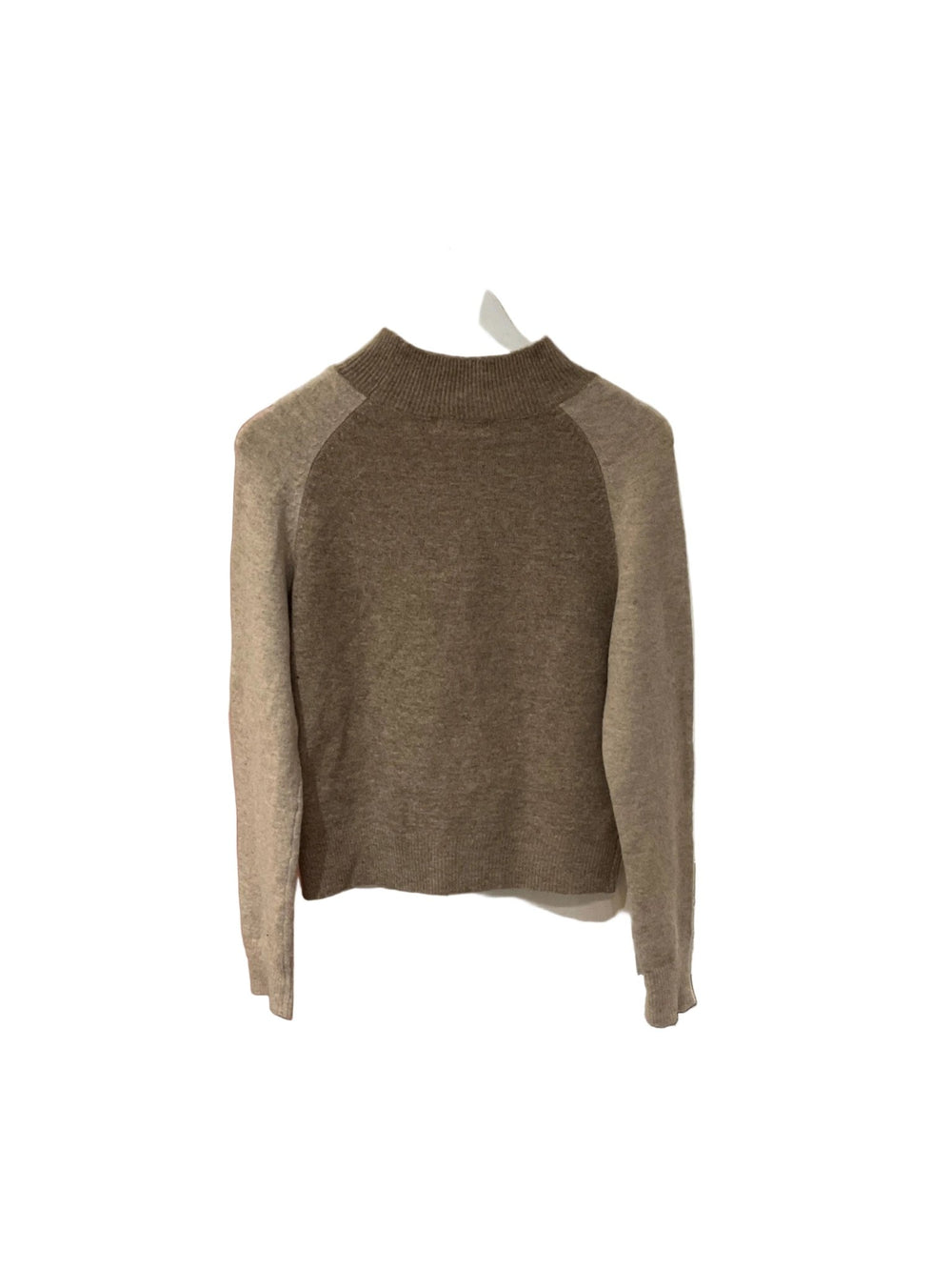 Heartloom Two-Tone Sweater (Brown) - clever alice