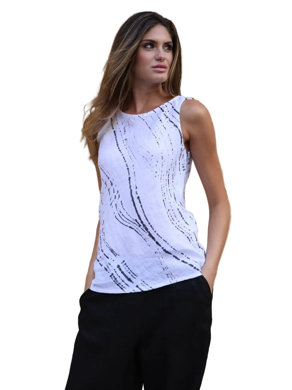 Inizio Bias Cut Tank - clever alice