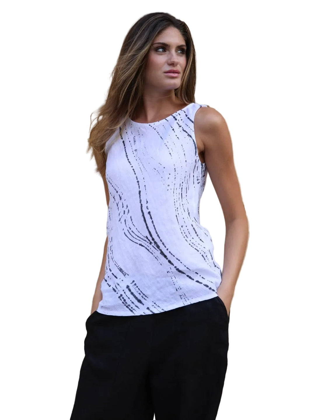 Inizio Bias Cut Tank - clever alice