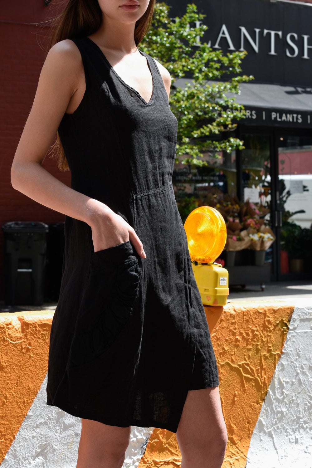 Inizio Black Mini Dress - clever alice