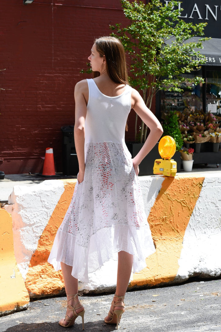 Inizio Dress with Cotton Empire Waist - clever alice