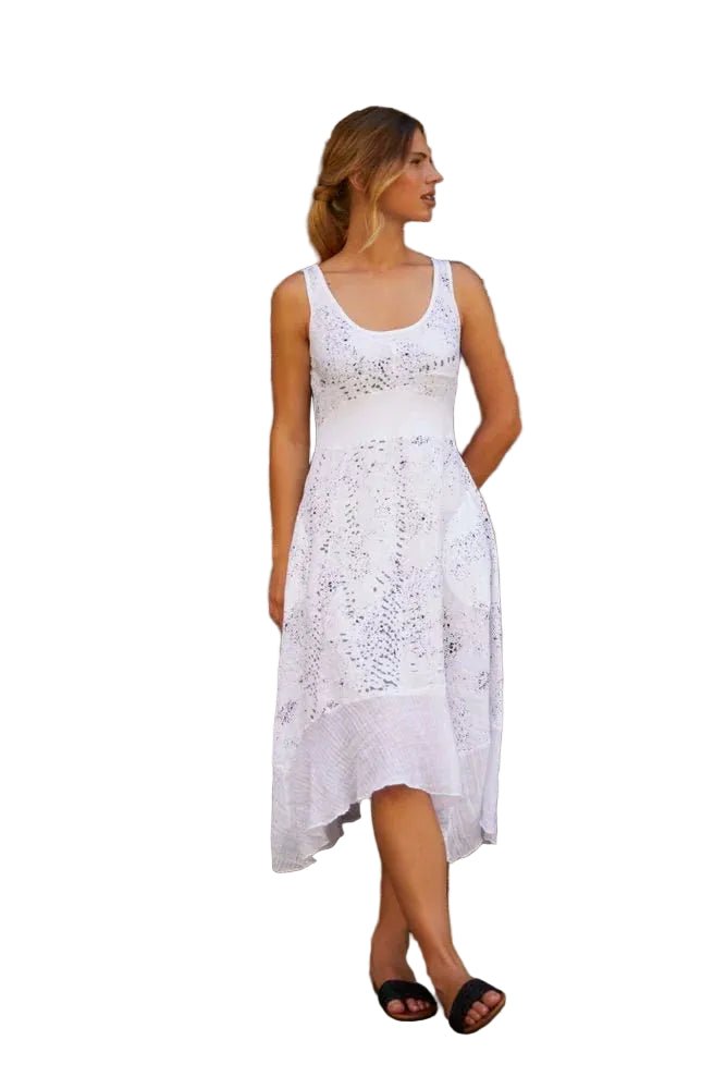 Inizio Dress with Cotton Empire Waist - clever alice
