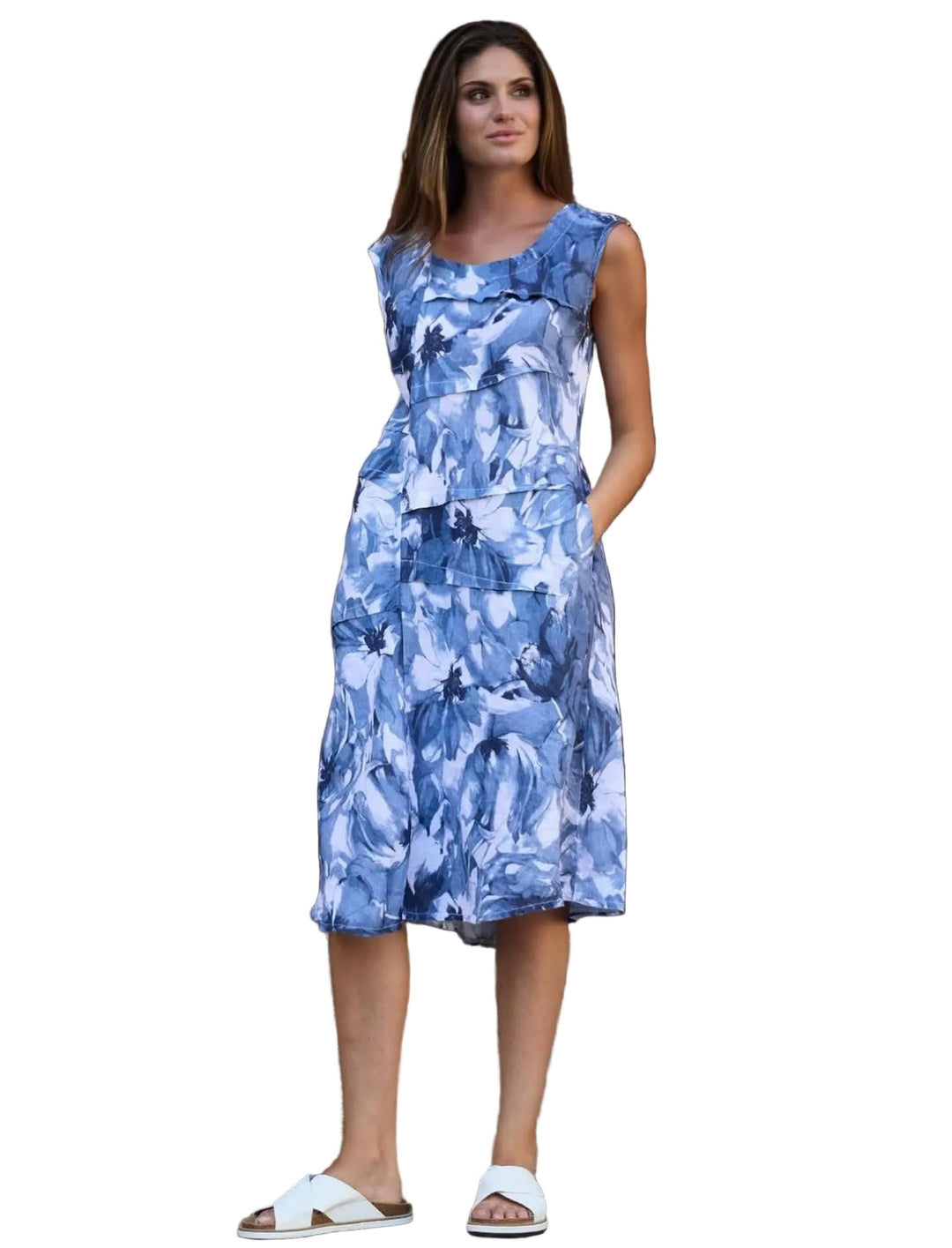 Inizio Floral Print Dress - clever alice