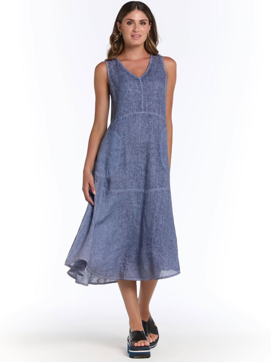 Inizio V Neck Maxi Sleeveless - clever alice