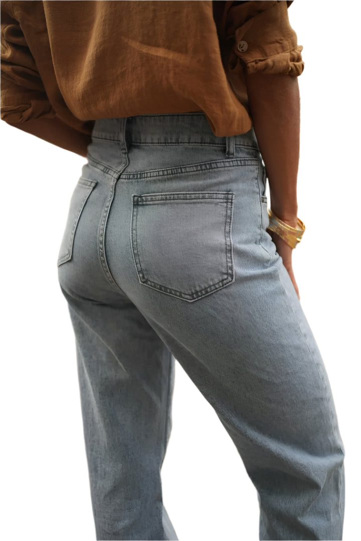 Oraije Paris Maddie Straight Leg Jean - clever alice