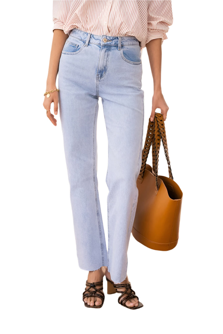 Oraije Paris Maddie Jean in Light Wash - clever alice