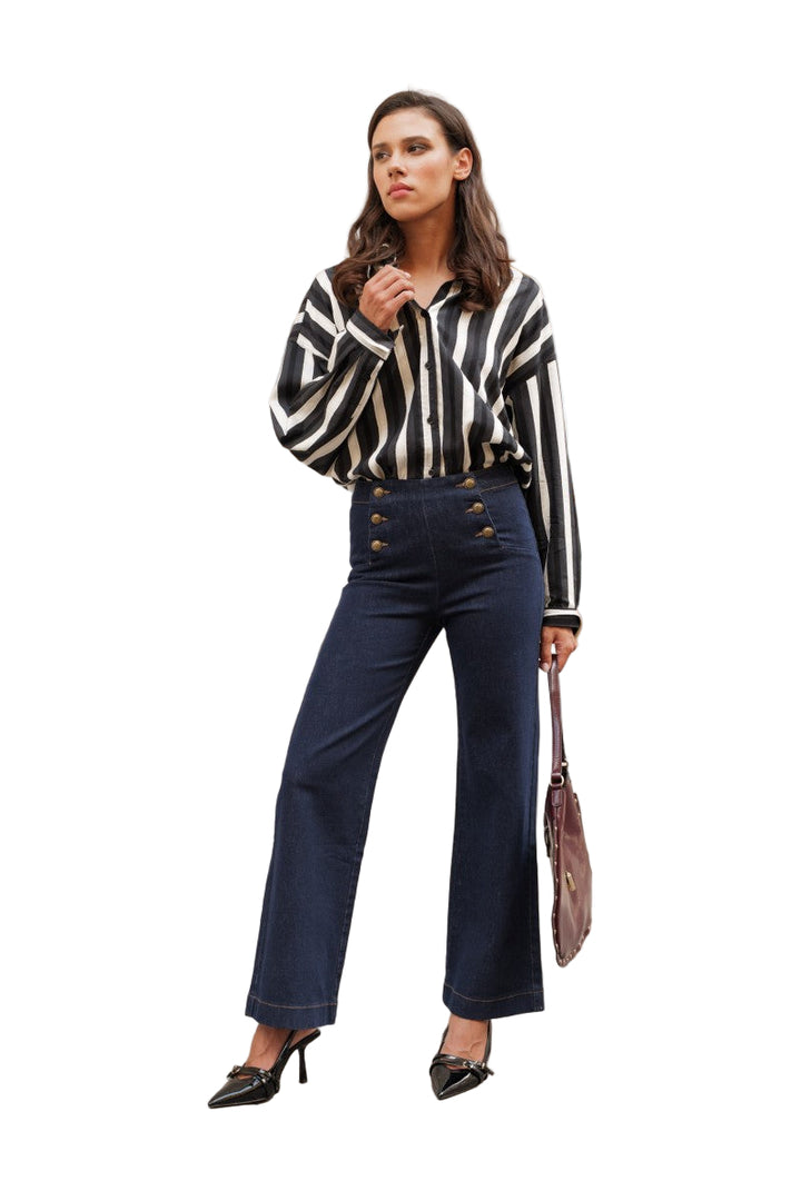 Oraije Jeans Wide Sneakers Length - Victo