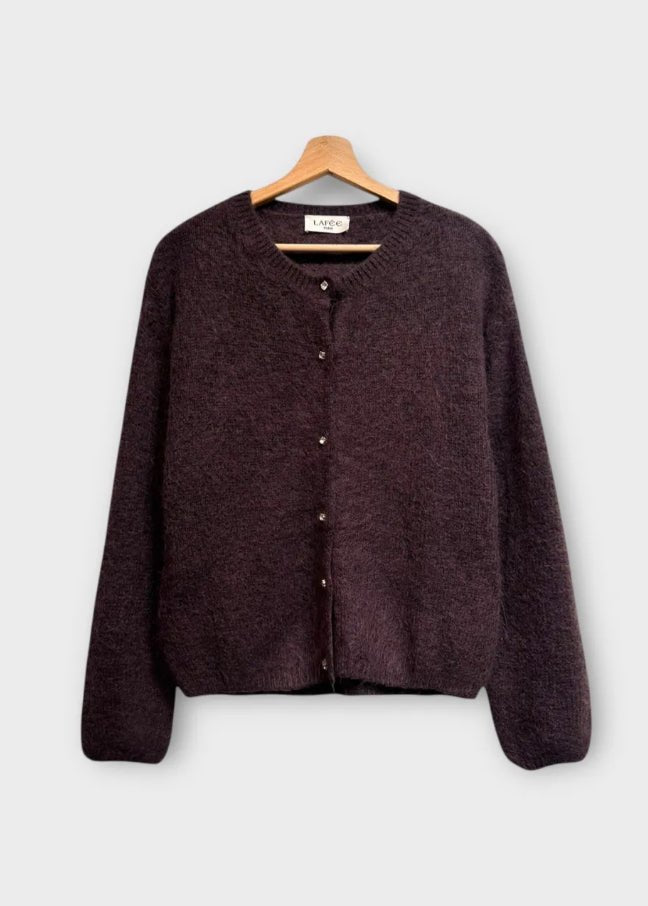 Lafee Alpaga Cardigan - clever alice