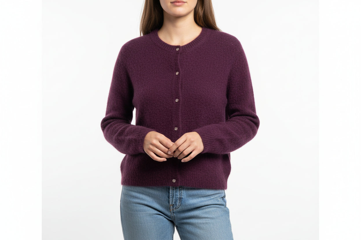 Lafee Alpaga Cardigan - clever alice