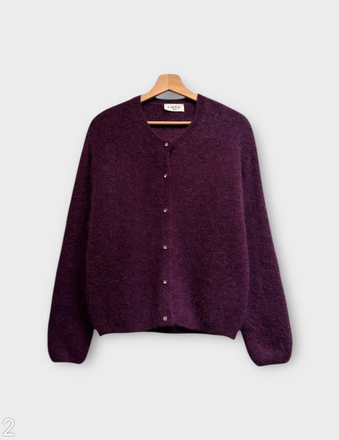 Lafee Alpaga Cardigan - clever alice