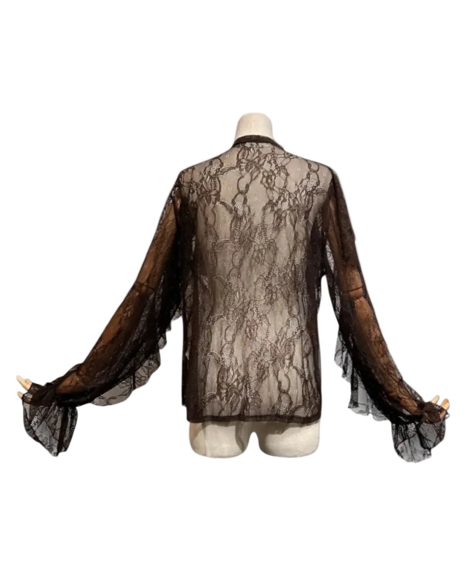 Lafee Gypsy Lace Top - clever alice