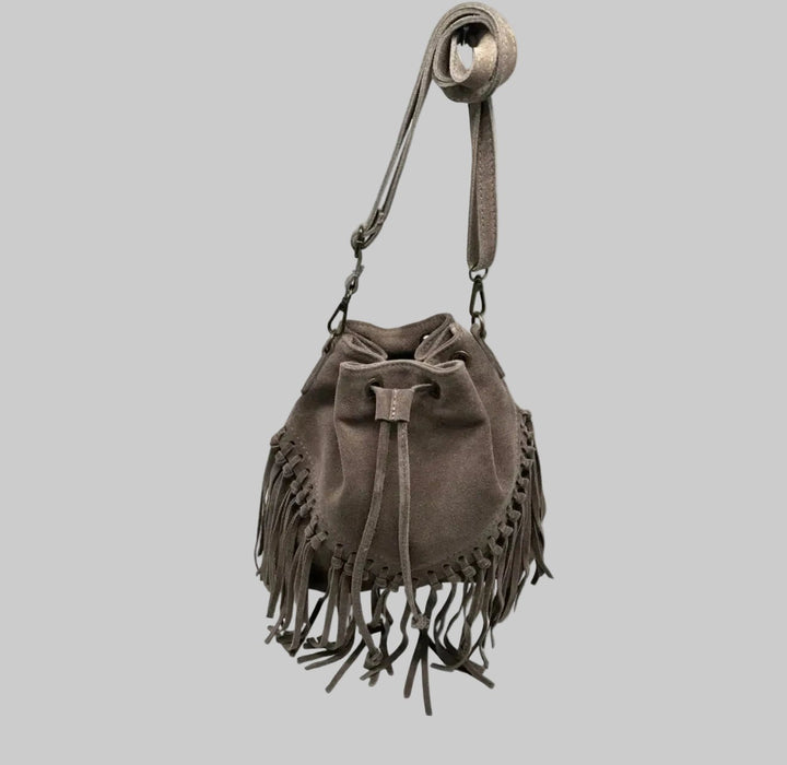 Louisa Lee Fringe Mini Duffle - clever alice
