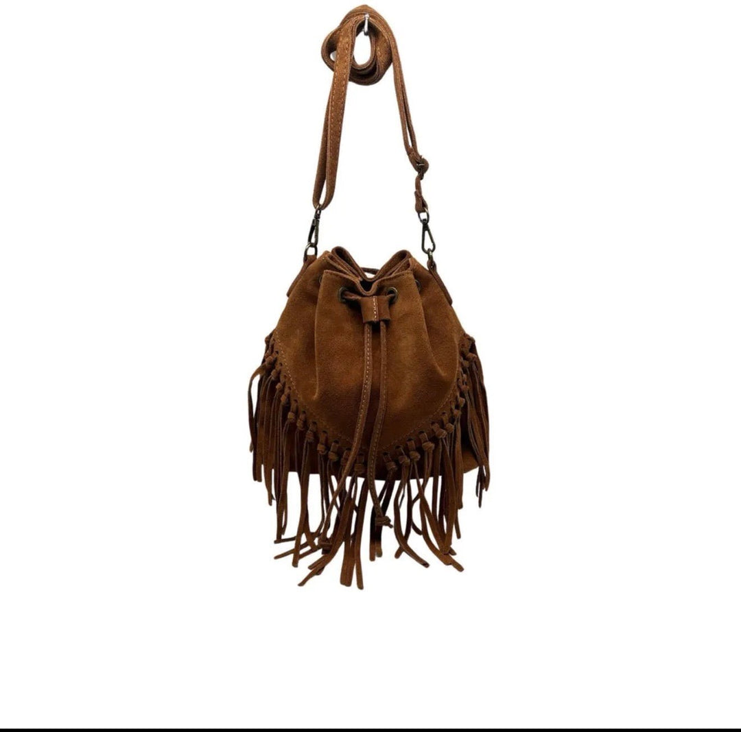Louisa Lee Fringe Mini Duffle - clever alice