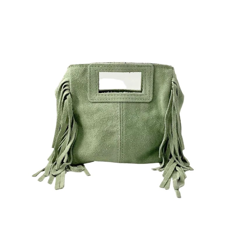 Louisa Lee SAC CUIR DAIM MARION SMALL - clever alice