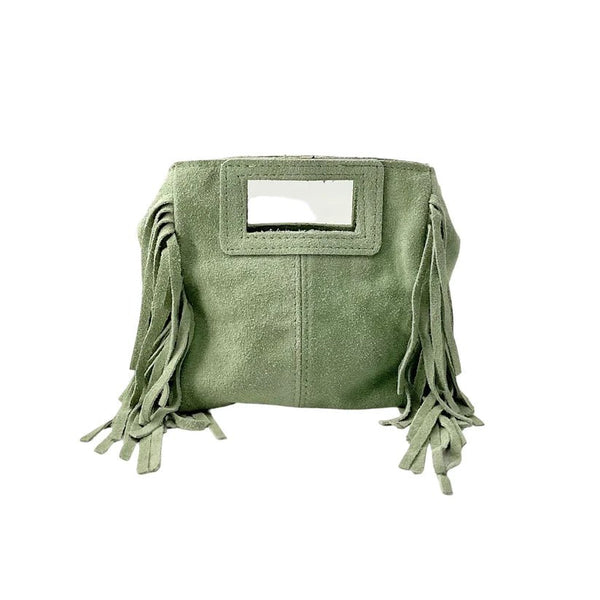 Louisa Lee SAC CUIR DAIM MARION SMALL - clever alice