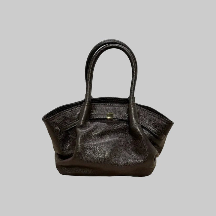 Louisa Lee Weim Mini Grained Leather Bag - clever alice