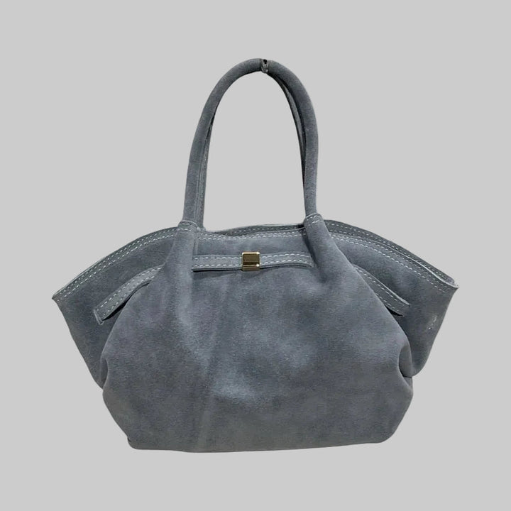 Louisa Lee Weim Mini Suede Leather Bag - clever alice
