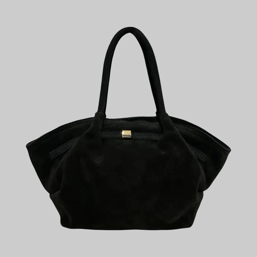 Louisa Lee Weim Mini Suede Leather Bag - clever alice
