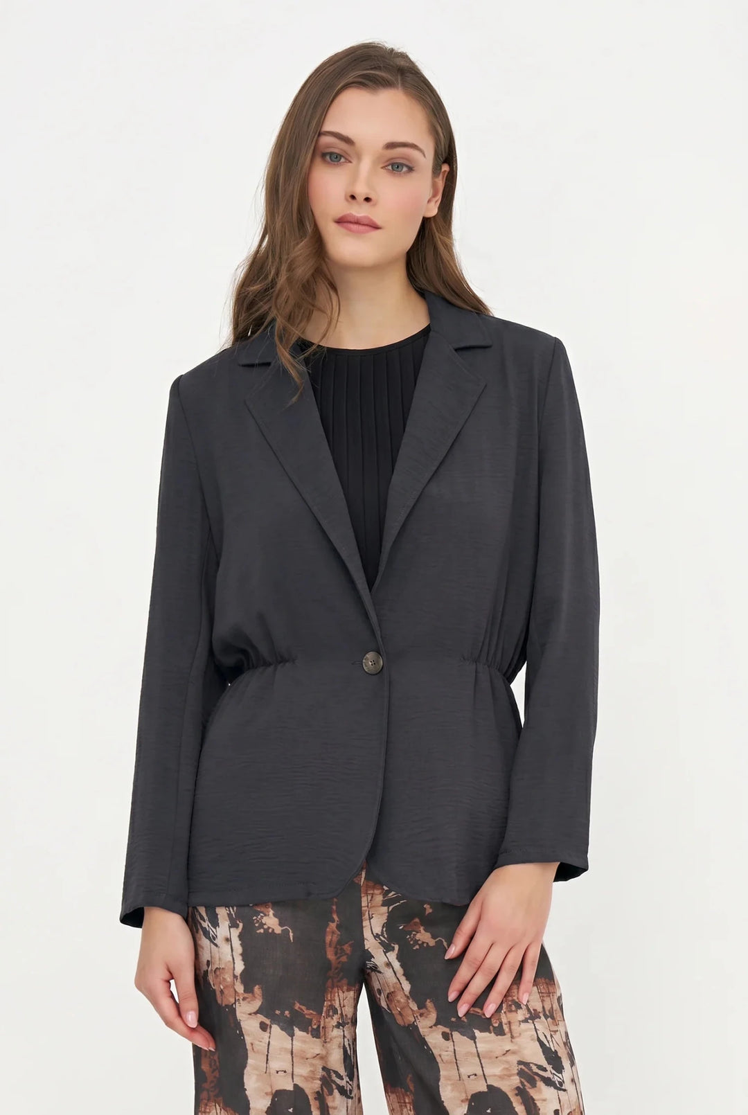 M Brand Woven Blazer - clever alice