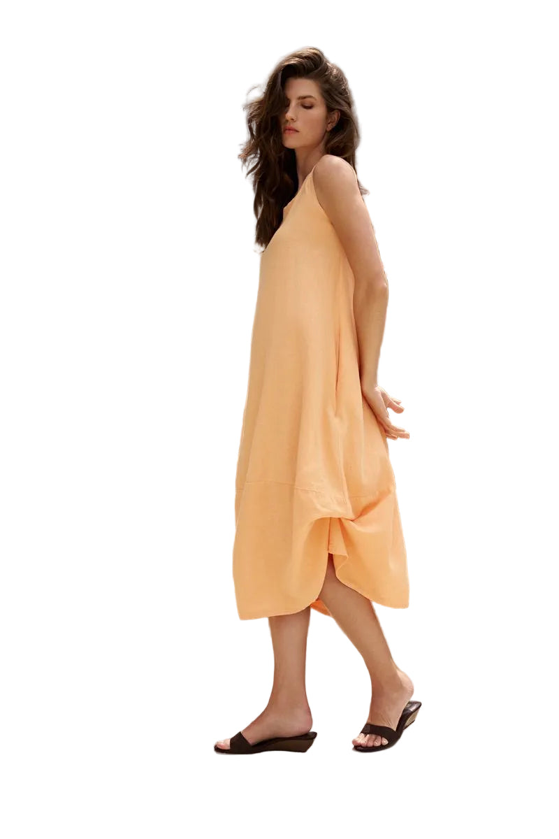 M Made in Italy Apricot Dress - clever alice