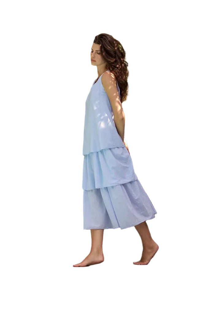 M Made In Italy Sky Dress - clever alice