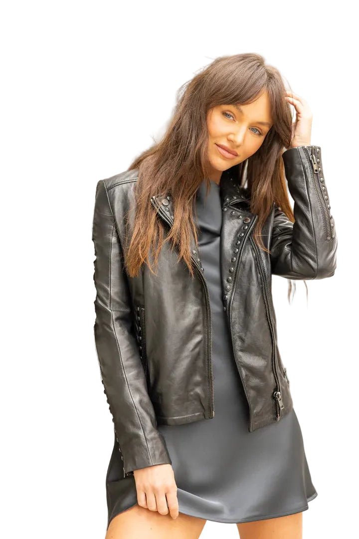 Mauritius Benja Leather Jacket - clever alice