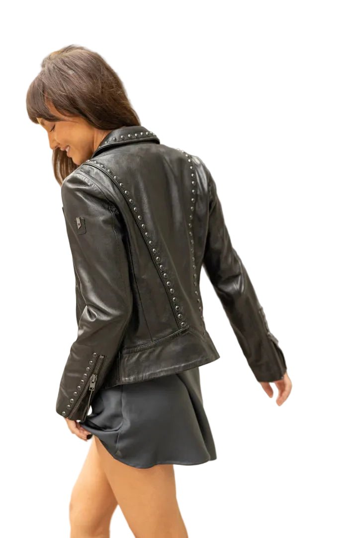 Mauritius Benja Leather Jacket - clever alice