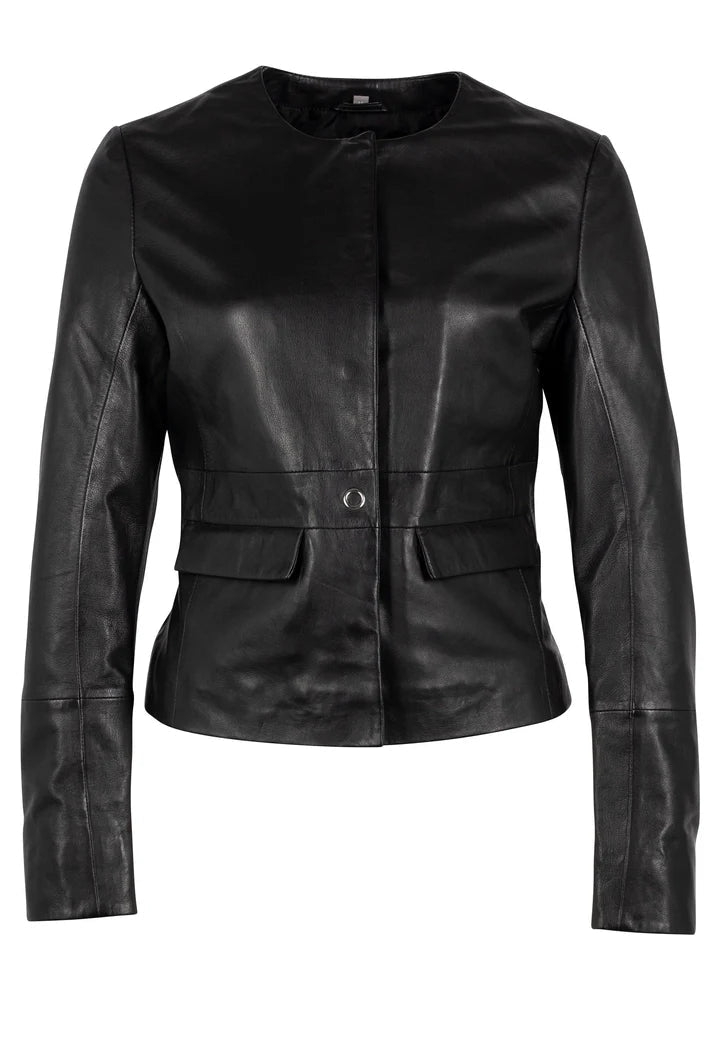 Mauritius Diane Leather Jacket - clever alice