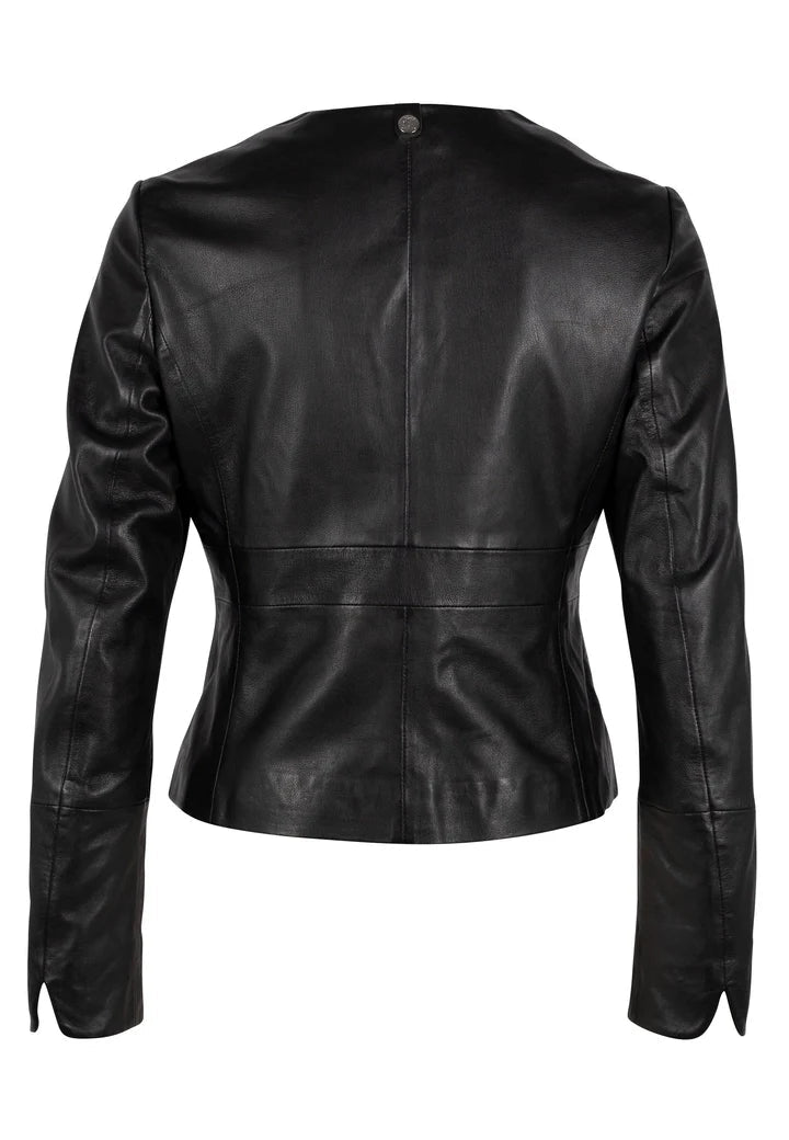 Mauritius Diane Leather Jacket - clever alice