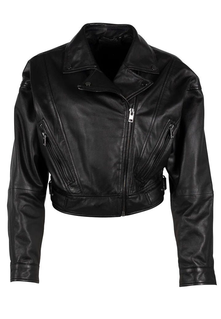 Mauritius Mayla Leather Jacket - clever alice
