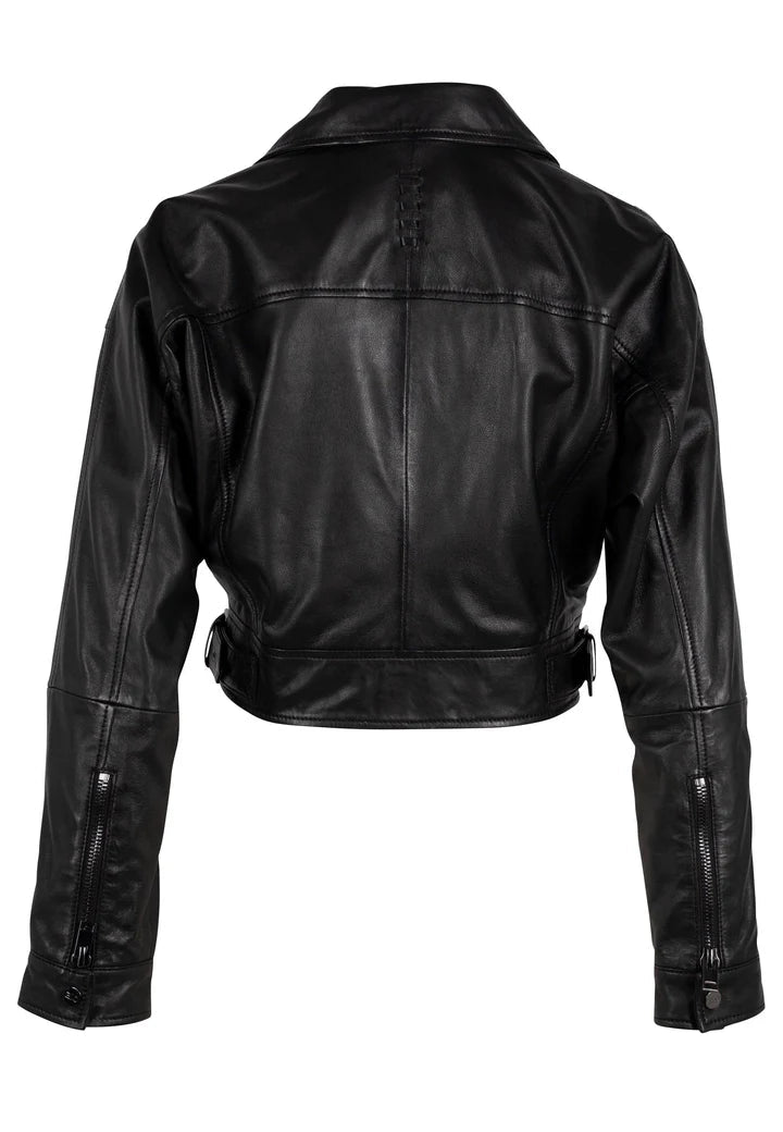 Mauritius Mayla Leather Jacket - clever alice