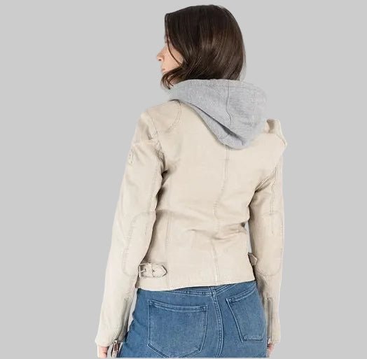 Mauritius Removeable Hoodie Inset Jacket - clever alice