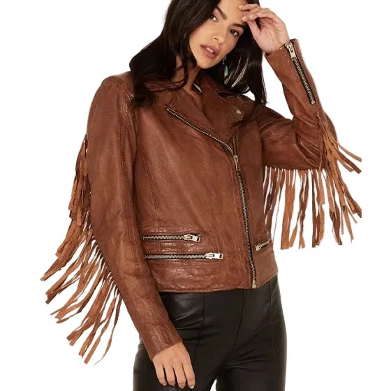 Mauritius Zoe Leather Jacket - clever alice