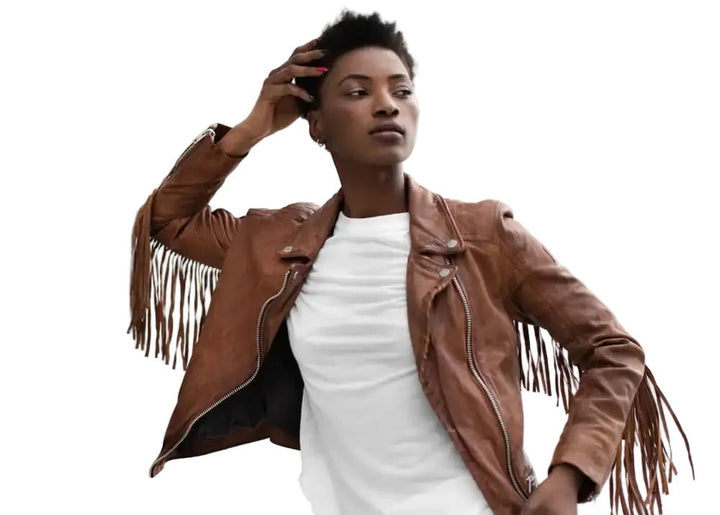 Mauritius Zoe Leather Jacket - clever alice