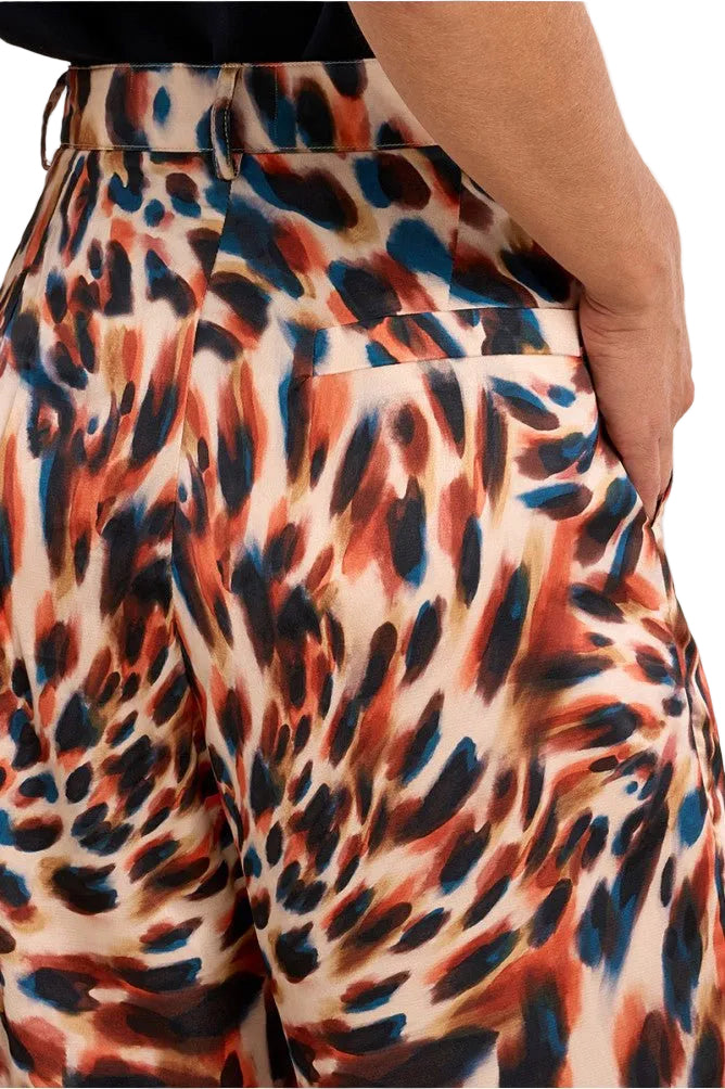 Molly Bracken Animal Print Trousers - clever alice