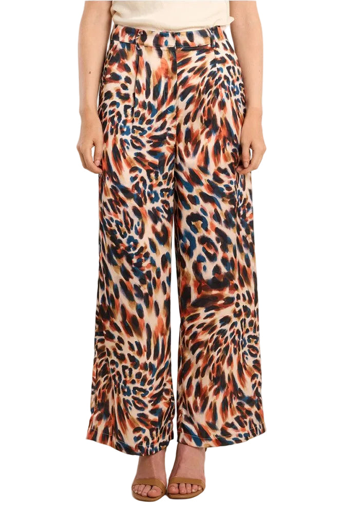Molly Bracken Animal Print Trousers - clever alice