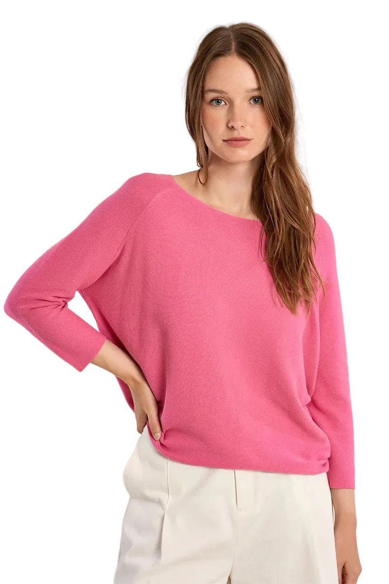 Molly Bracken Basic Fine Knit Sweater - clever alice