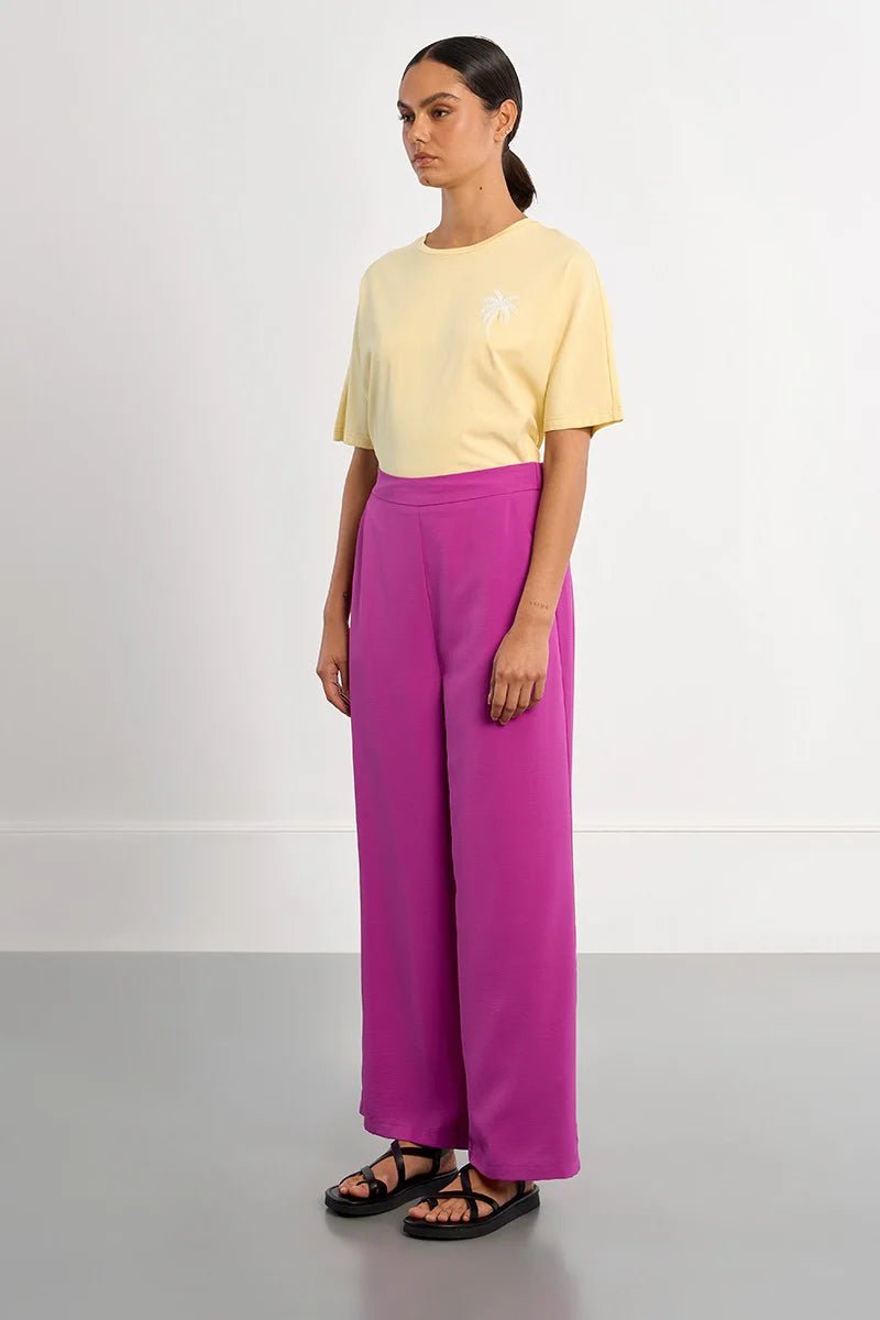 Molly Bracken Basic trousers, high waist - clever alice