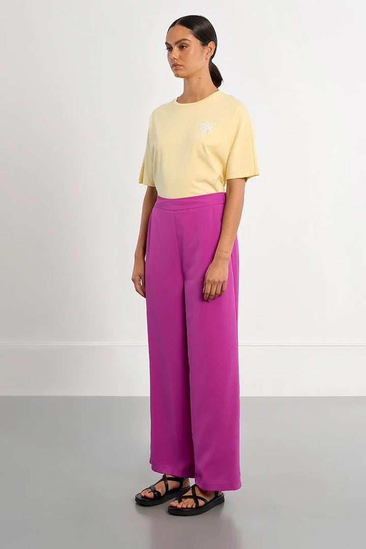 Molly Bracken Basic trousers, high waist - clever alice