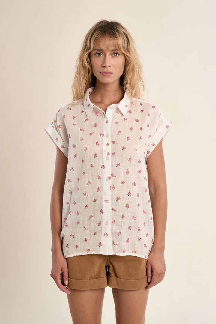 Molly Bracken Cotton blouse, floral - clever alice