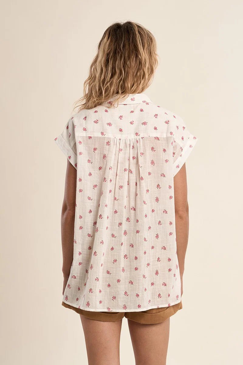 Molly Bracken Cotton blouse, floral - clever alice
