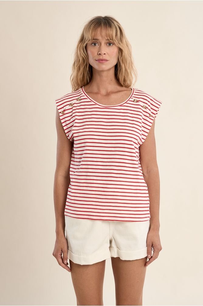 Molly Bracken Cotton Sailor T-Shirt - clever alice